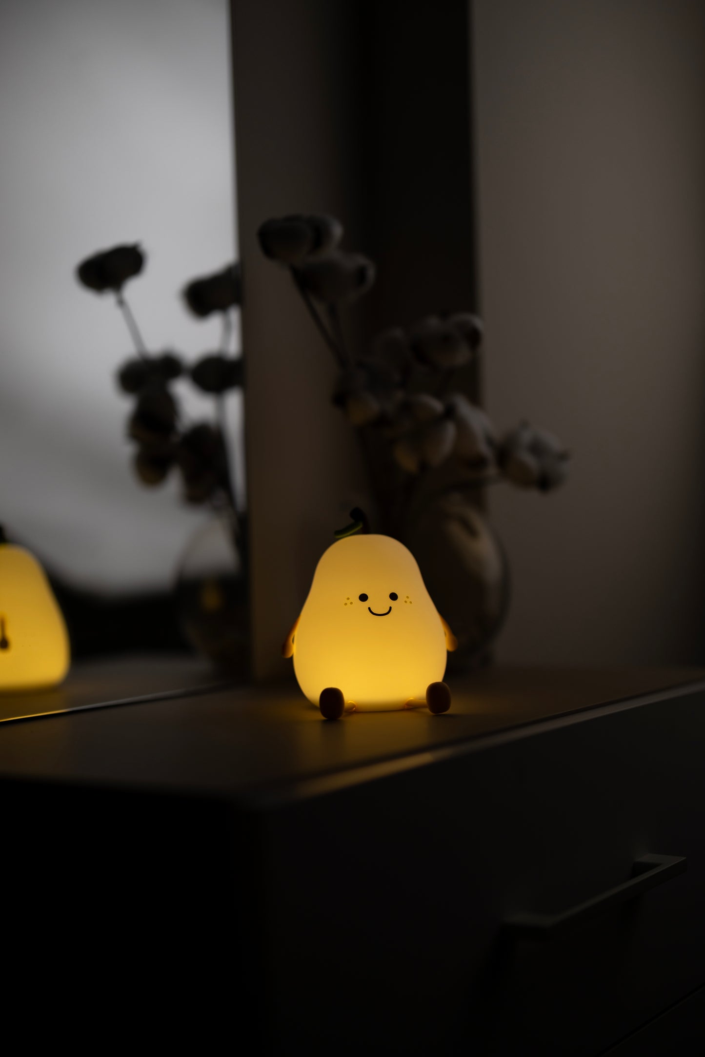 Pear silicone night Led light