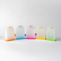 Silicon reusable tea bag infuser