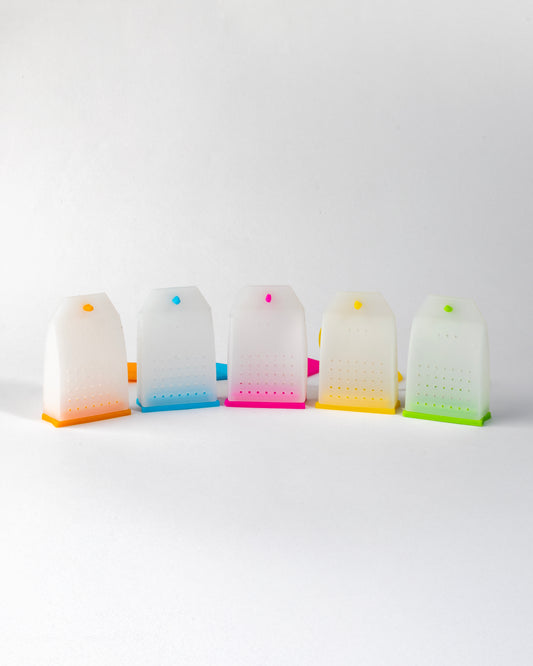 Silicon reusable tea bag infuser