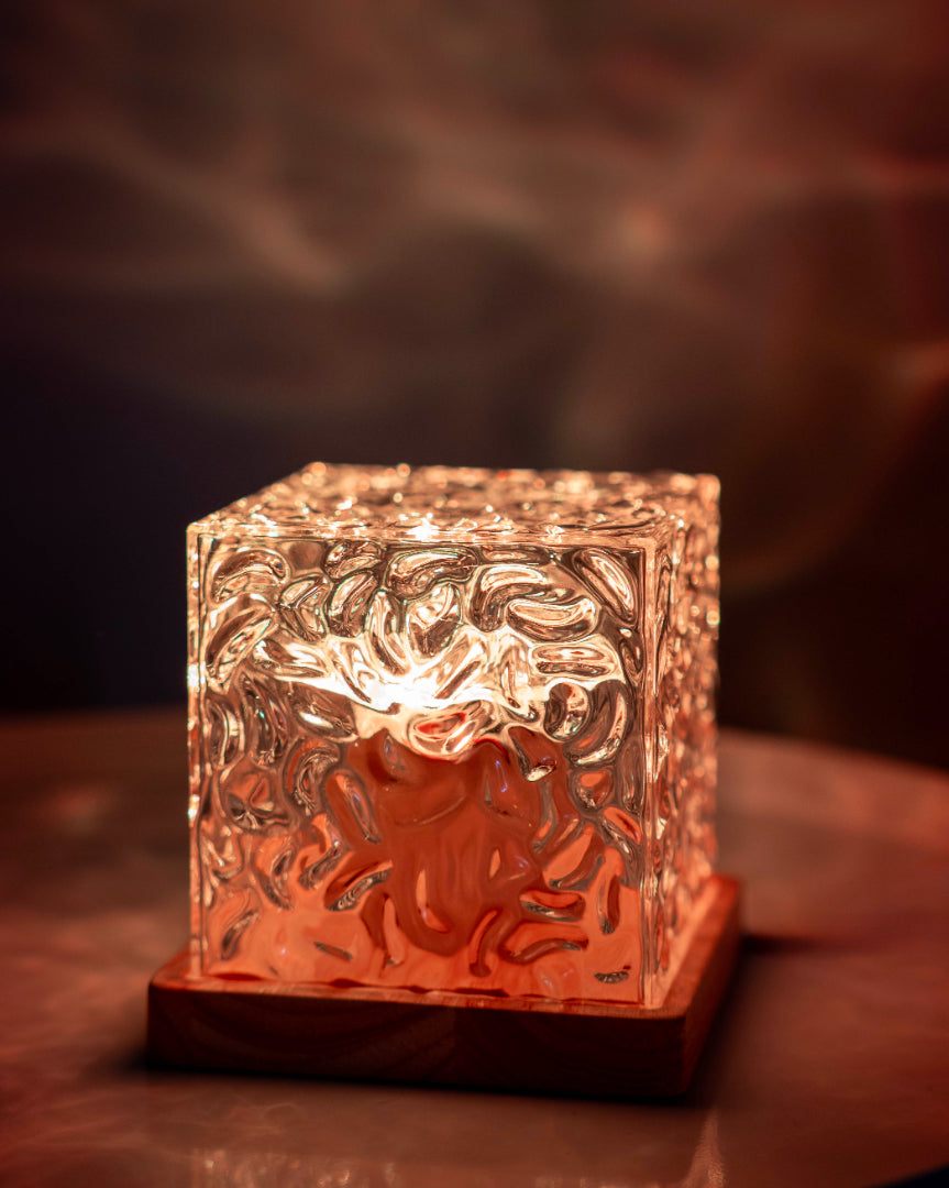Crystal luxury designer table lamp