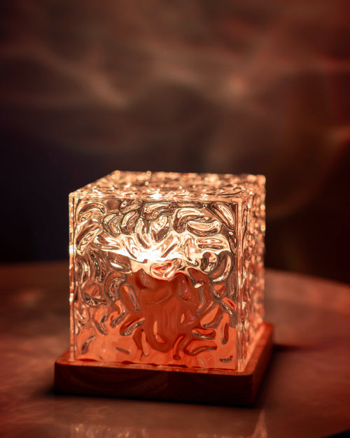 Crystal luxury designer table lamp